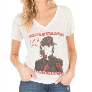 Trunk LTD Janet Jackson Rhythm Nation Tour 1990 T-Shirt Band Concert Music